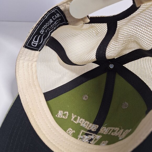 Tractor Supply Co Olive Green Mesh Trucker Hat Adjustable Snapback Baseball Cap - Picture 9 of 10